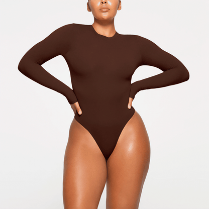 Body Modelador com Mangas Yasmin