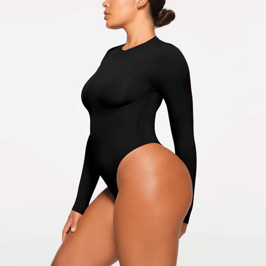 Body Modelador com Mangas Yasmin